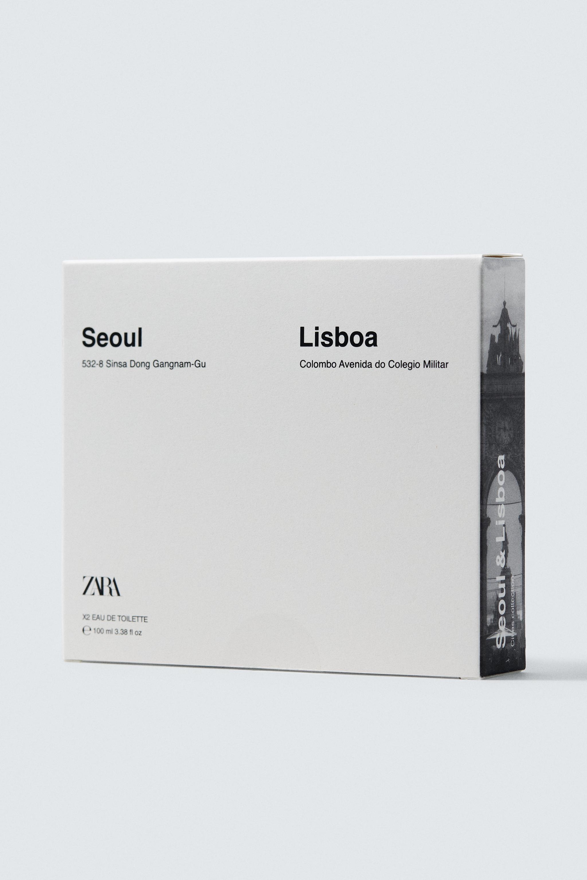 SEOUL 532-8 SINSA DONG + LISBOA COLOMBO AVENIDA DO COLEGIO EDT 2X100 ML (3.38 FL. OZ)